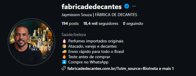 Foto de @fabricadedecantes
