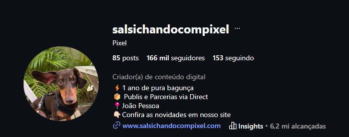 Salsichando com Pixel
